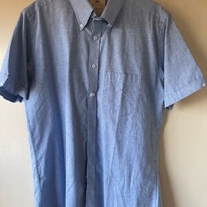 Real hoxton blue oxford shirt XL